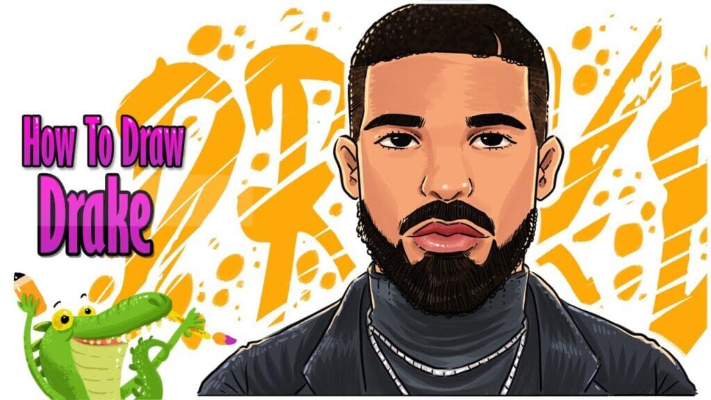 How To Draw and Coloring Drake easy step by step ~ for kids