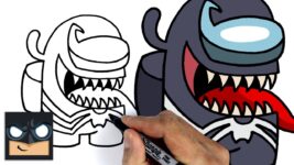 63 Collection Among Us Venom Coloring Pages  Best HD