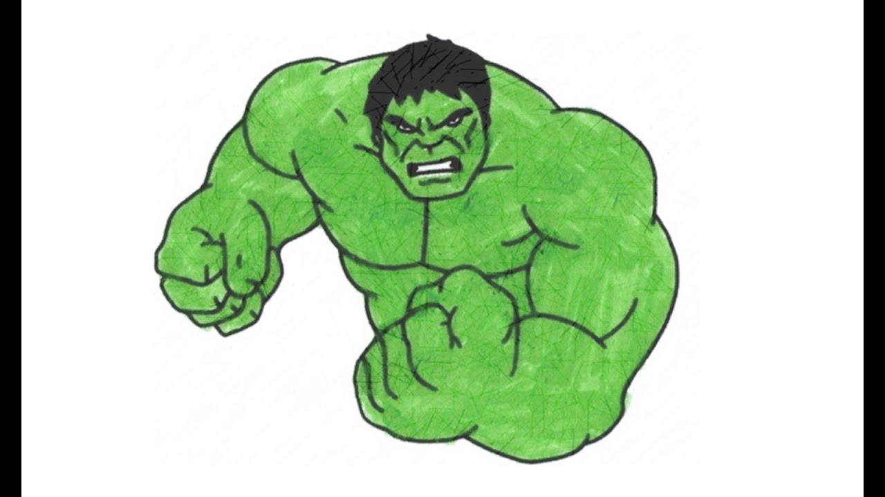 How To Draw The Hulk Incredible Avengers Myhobbyclass Com Learn Drawing Painting And Have Fun With Art And Craft